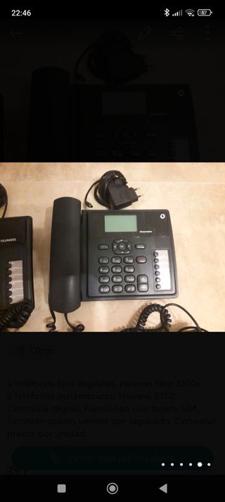 Teléfono Huawei Neo 3100v