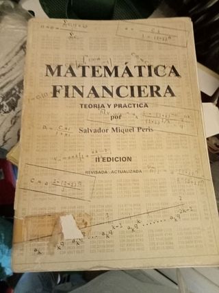 Matemáticas Financiera teoría y práctica