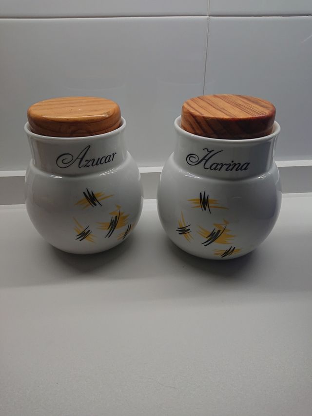 TARROS DE COCINA, DE CERÁMICA