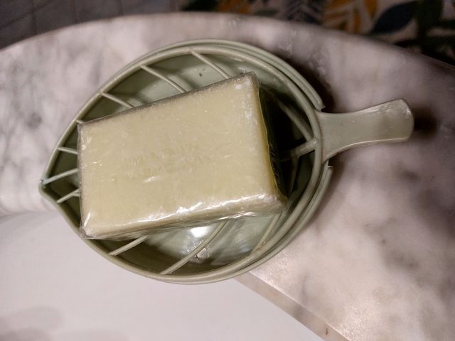 porta saponetta a forma di foglia