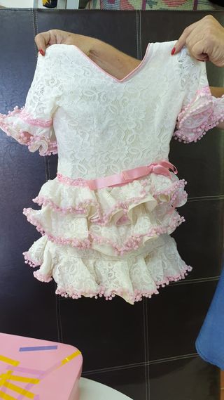 TRAJE DE GITANA NIÑA 24 MESES
