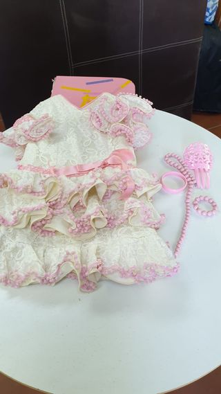 TRAJE DE GITANA NIÑA 24 MESES