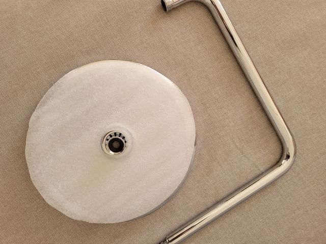 alcachofa de ducha fija