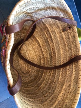Bolso de mimbre