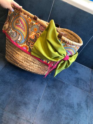 Bolso de mimbre