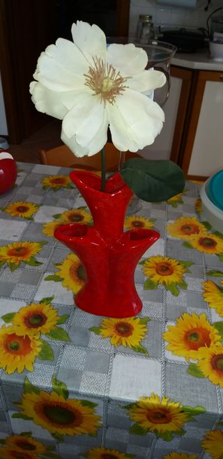 vasetto x fiori a tre fori