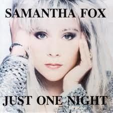 SAMANTHA FOX - JUST ONE NIGHT - LP SPAIN 1991