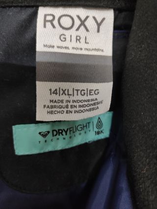 Roxy Pantalón de esquí / snow de niña Backyard