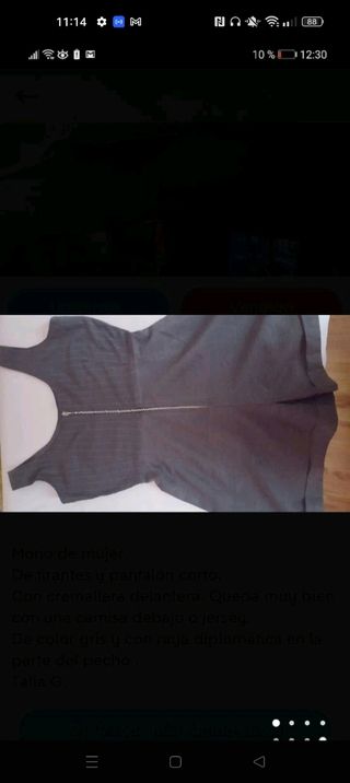 Mono vintage talla L
