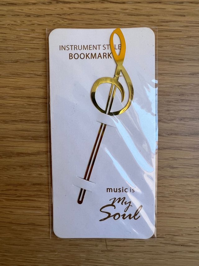 Marca páginas musical (A ESTRENAR)