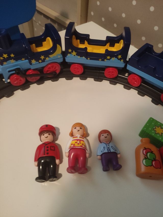 tren Playmobil 123