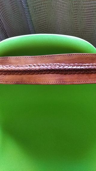 CINTURÓN artesanal DE PIEL AUTÈNTICA