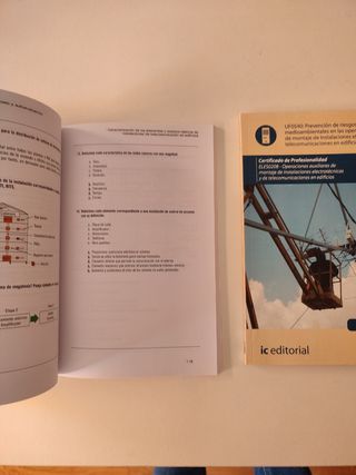 Pack 3 libros instalaciones baja tension