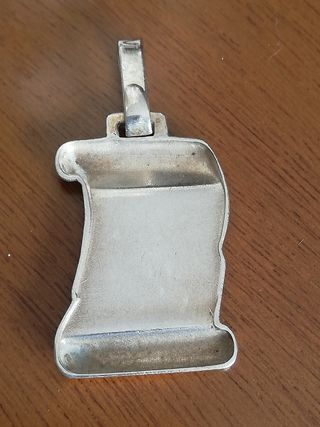 Colgante plata