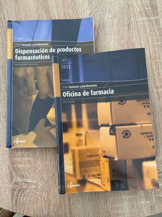 Libros C.F.G.M farmacia y parafarmacia 