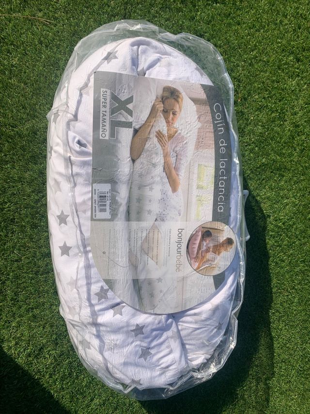 Cojín de lactancia bonjourbébé XL