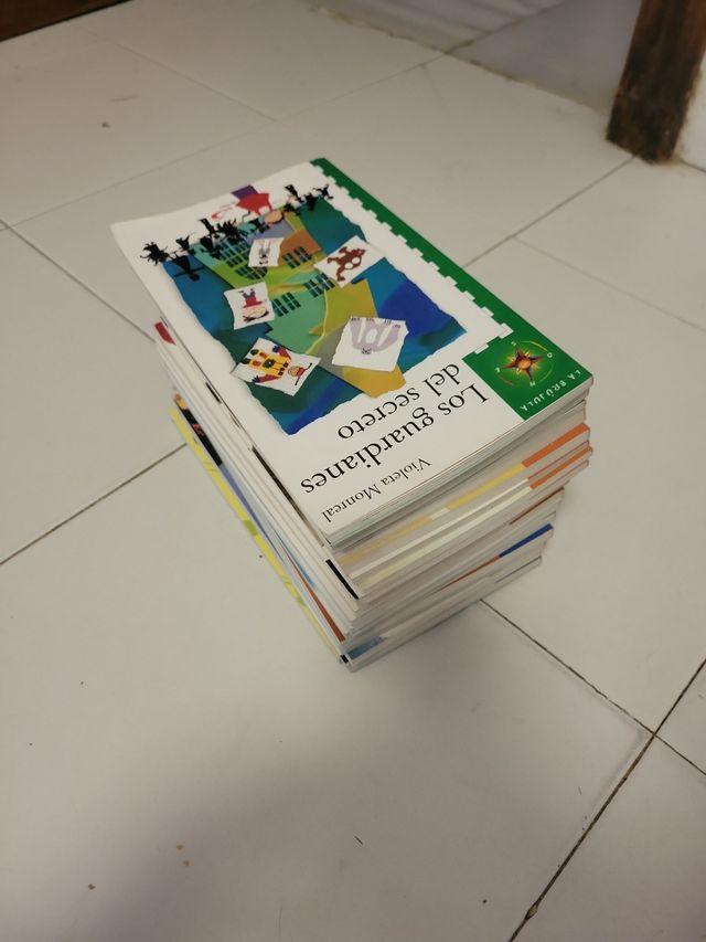 Coleccion entera de libros.