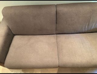 Sofá cama marron de Natuzzi en perfecto estado