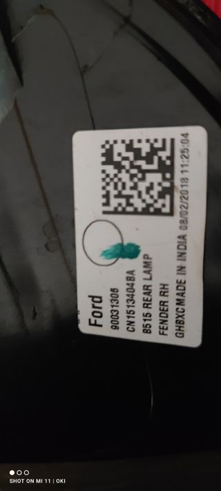 Pilotos traseros Ford Ecosport