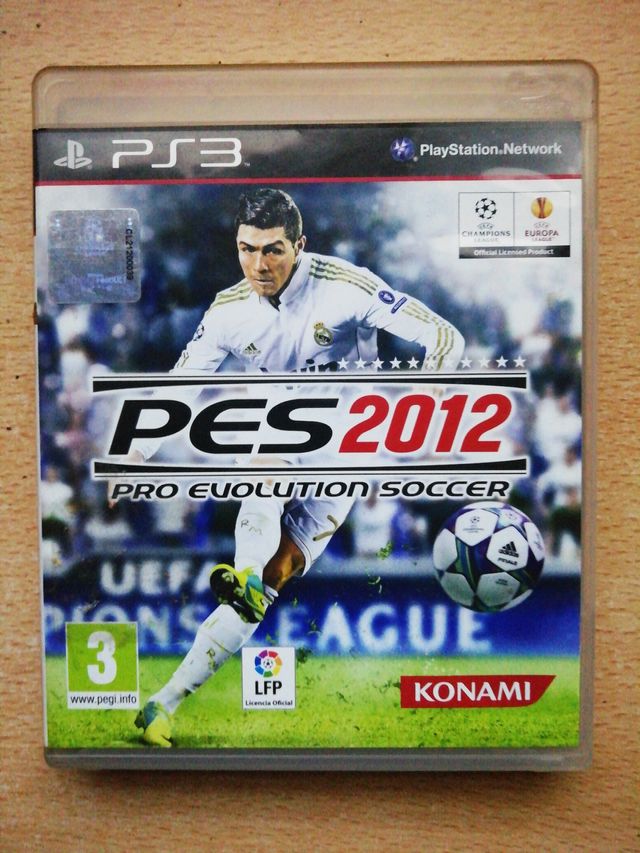 Juego pro evolution 2012 ps3 como nuevo