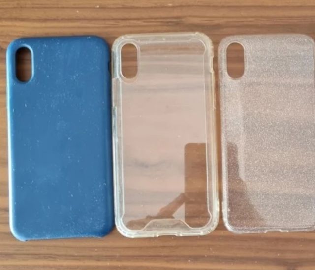3 fundas iPhone xs