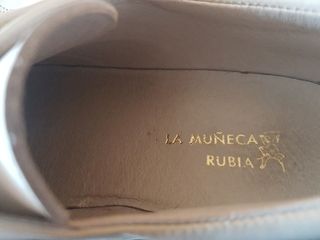 zapato beig niño comunion o ceremonia