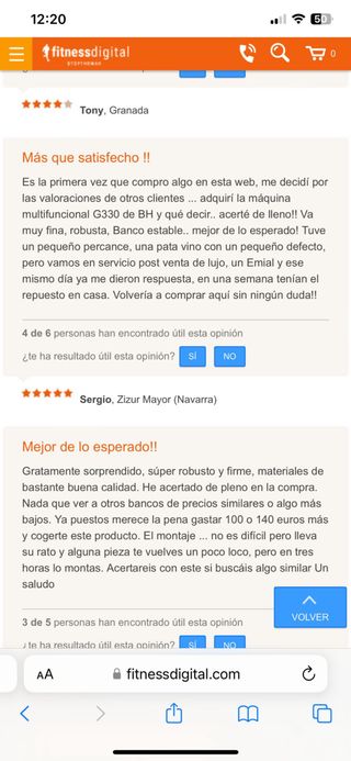 Banco pesas BH con barra olímpica y pesas