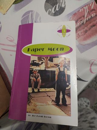 Libro en Ingles PAPER MOON para 3°ESO