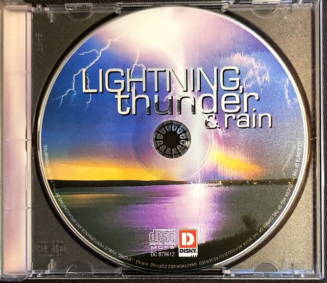 LIGHTNING, THUNDER & RAIN