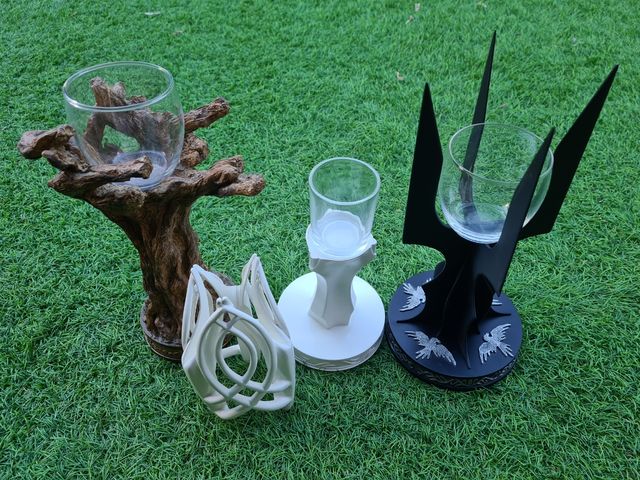 Candelabros El Señor de los Anillos