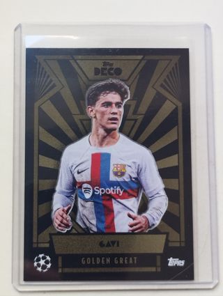 Cromo Gavi FC Barcelona Topps Deco