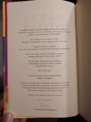 Harry Potter and the Order of Phoenix