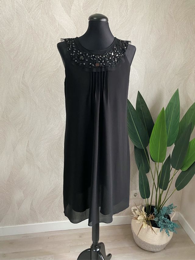 Vestido pedrería de Altamoda Talla XXL