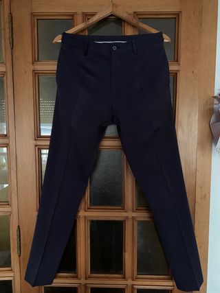 Traje azul marino 