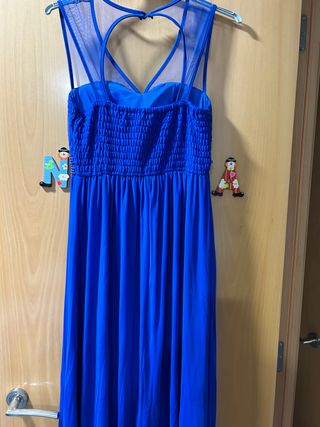 Vestido de fiesta azul L