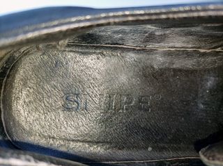 Snipe, derbis de cuero con cordones,color negro