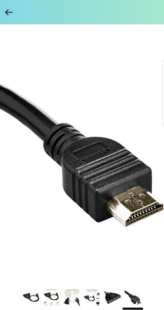 Conmutador HDMI de 3 puertos Amazon Basics