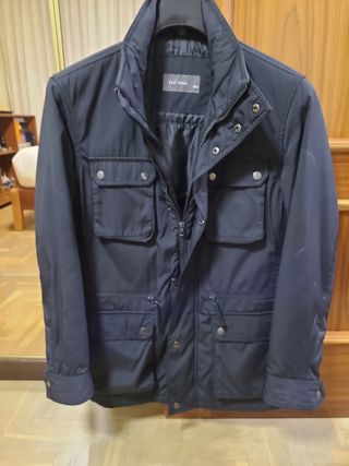 Chaquetón de hombre negro