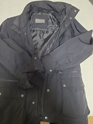Chaquetón de hombre negro