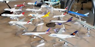 Maquetas avion diferentes compañias aereas