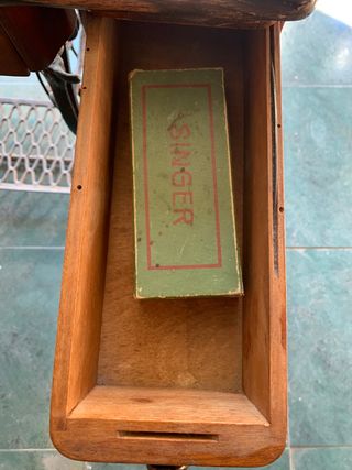 Maquina de coser Singer 1912