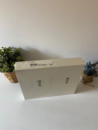 Estanteria de pared Lack, blanco, 30*26