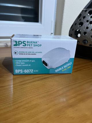 Bomba de oxigénio para peixes