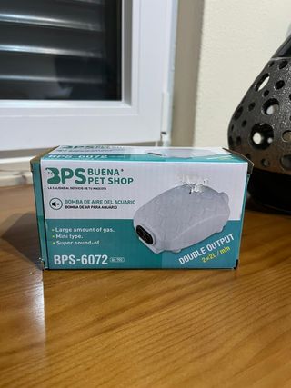 Bomba de oxigénio para peixes