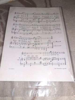 PARTITURA YA HEMOS PASAO(GUERRA CIVIL)