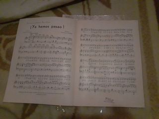PARTITURA YA HEMOS PASAO(GUERRA CIVIL)