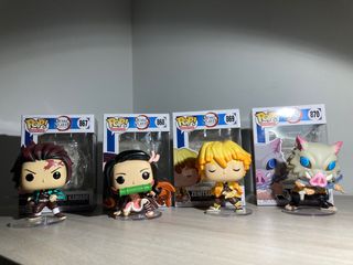 Figuras funko pop de Kimetsu no yaiba