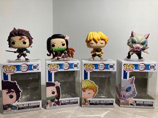Figuras funko pop de Kimetsu no yaiba
