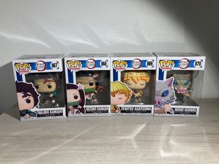 Figuras funko pop de Kimetsu no yaiba