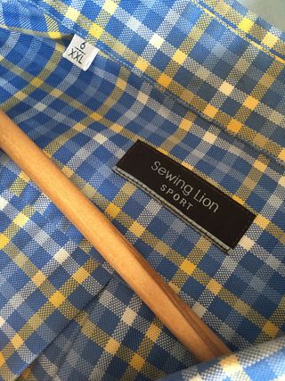 Camisa de cuadros, Sewing Lion Sport